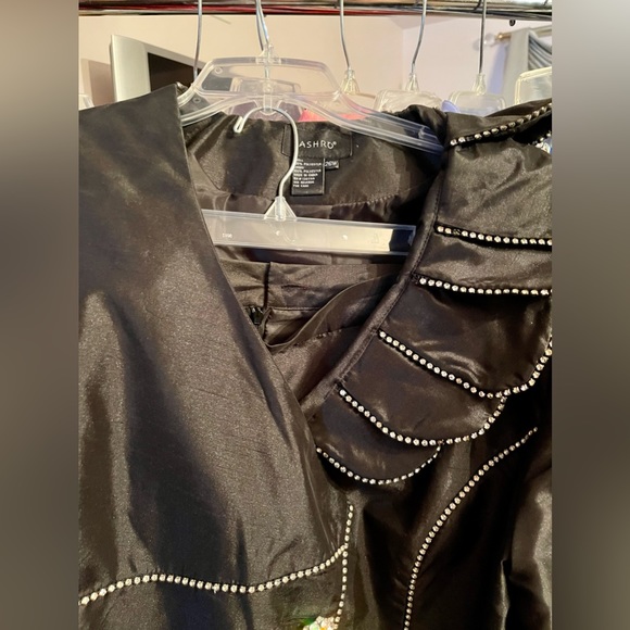 Ashro Size 26W Shiny Rhinestone Suit, Pageant, Church - Picture 2 of 2